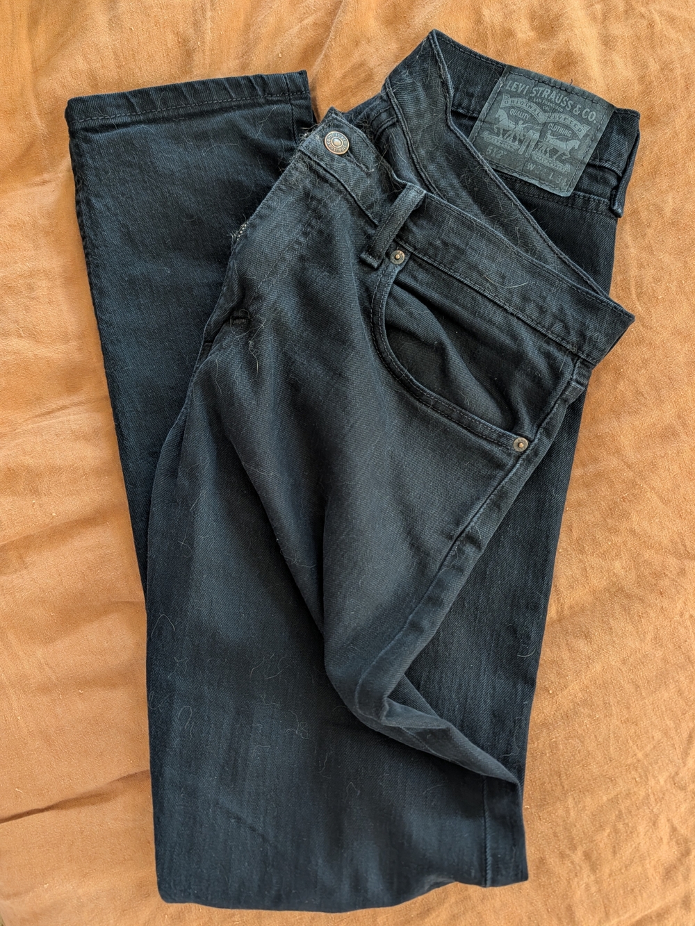 Levi's 512 Men's Black Jeans – 34
